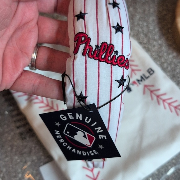 Lele Sadoughi Phillies Top Knot Headband NWT